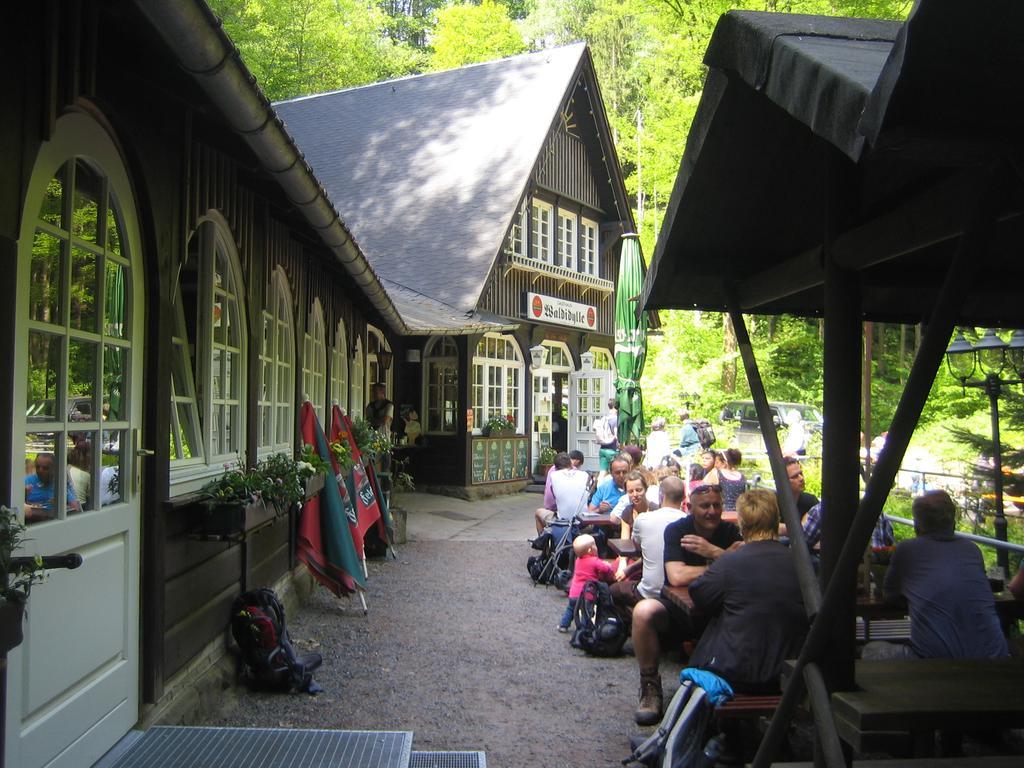 Apartment Schlafwandler Steinigtwolmsdorf Exterior foto